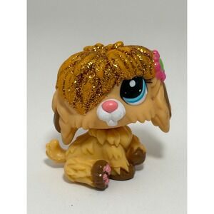 Littlest Pet Shop LPS Authentic Hasbro Toy Figure #2518 Glitter Sparkle Sheepdog